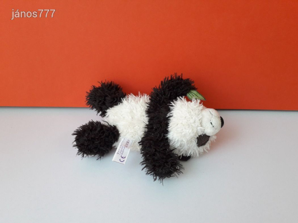 Eredeti NICI MACI plüss PANDA mackó kabala figura !! 19 cm-es medve plüssfigura !!!! EXTRA !!!!