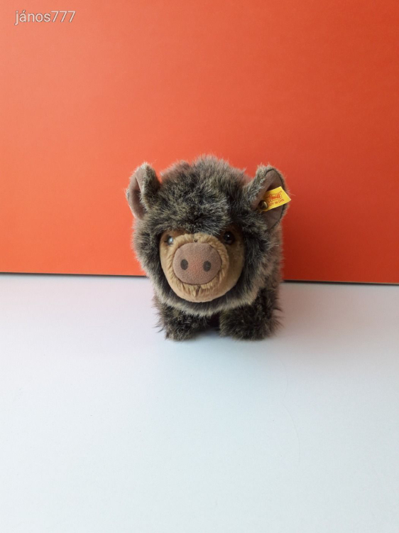 Eredeti Steiff VADDISZNÓ plüss kabala figura 30 cm-es vadmalac plüssfigura ! EXTRA ! ÉLETHŰ !