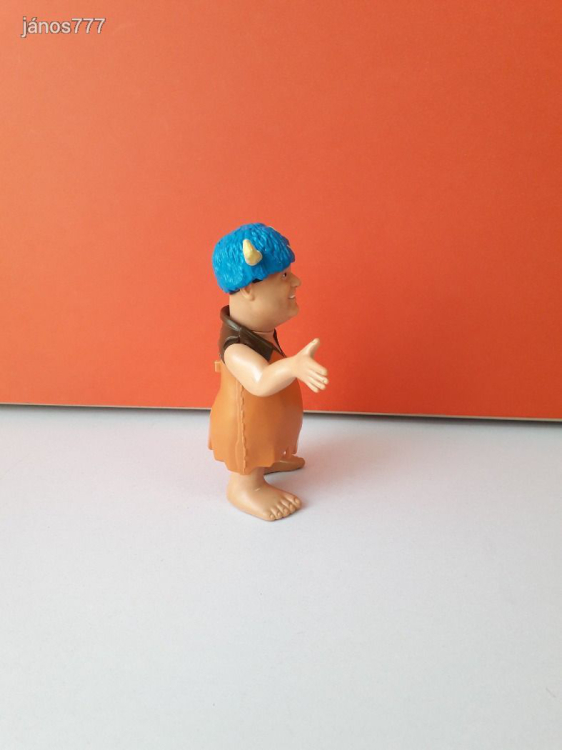 Eredeti Amblin The Flintstones Flintstone család szereplő Frédi Fred figura ! 12cm