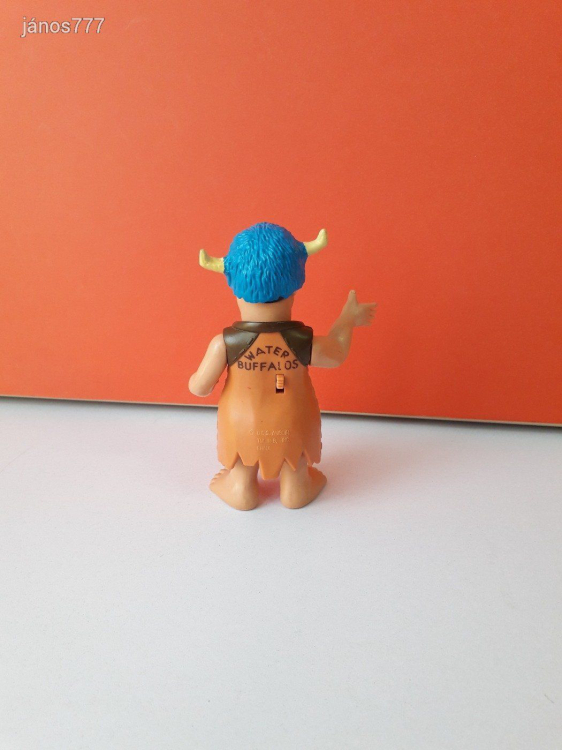 Eredeti Amblin The Flintstones Flintstone család szereplő Frédi Fred figura ! 12cm