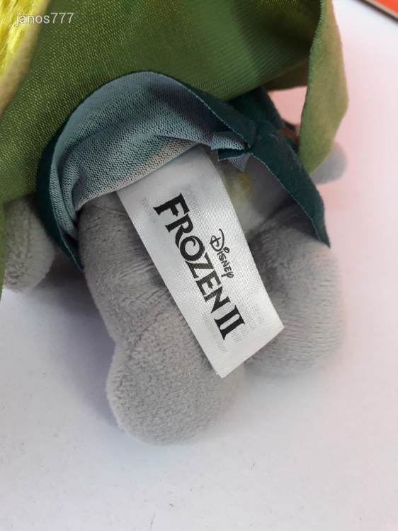 Eredeti Disney FROZEN Jégvarázs PABBIE TROLL plüss kabala figura ! 21 cm Penny plüss EXTRA !!