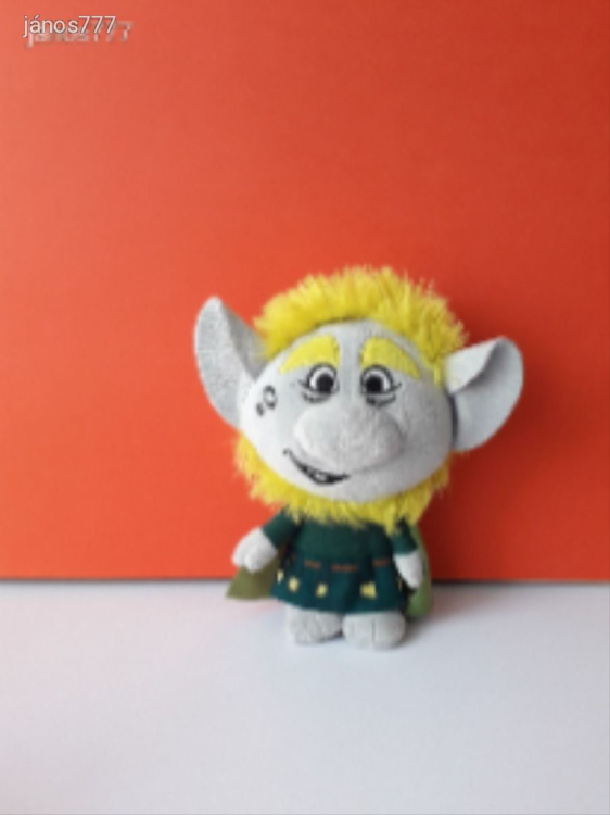Eredeti Disney FROZEN Jégvarázs PABBIE TROLL plüss kabala figura ! 21 cm Penny plüss EXTRA !!