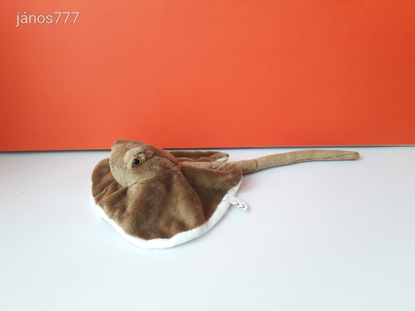 Rája plüss HAL ritkaság 45 cm-es kabala figura ! EXTRA !!! ÉLETHŰ !!!