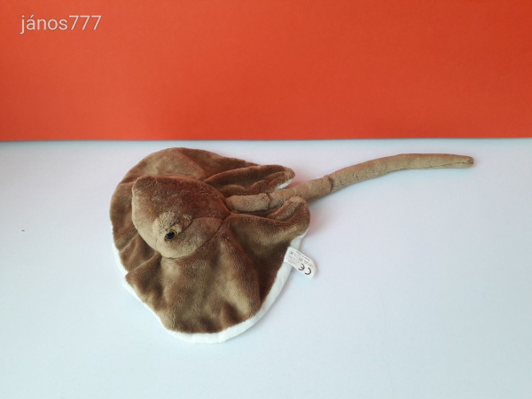 Rája plüss HAL ritkaság 45 cm-es kabala figura ! EXTRA !!! ÉLETHŰ !!!