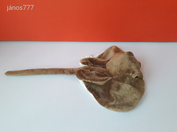 Rája plüss HAL ritkaság 45 cm-es kabala figura ! EXTRA !!! ÉLETHŰ !!!