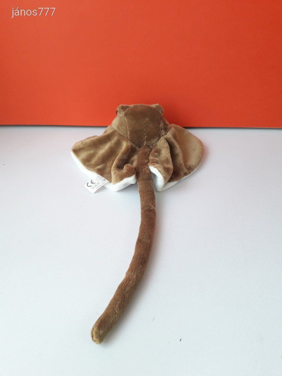 Rája plüss HAL ritkaság 45 cm-es kabala figura ! EXTRA !!! ÉLETHŰ !!!