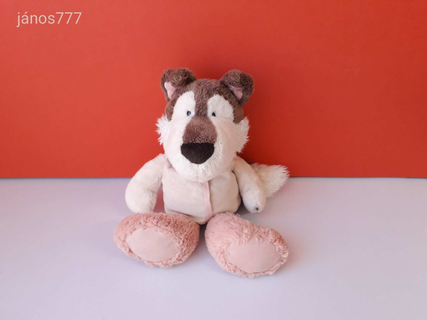 Eredeti NICI HUSKY KUTYA plüss kutyus kabala figura 38 cm-es ! NICI plüssfigura !! EXTRA !!