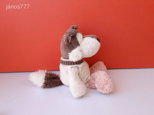 Eredeti NICI HUSKY KUTYA plüss kutyus kabala figura 38 cm-es ! NICI plüssfigura !! EXTRA !!