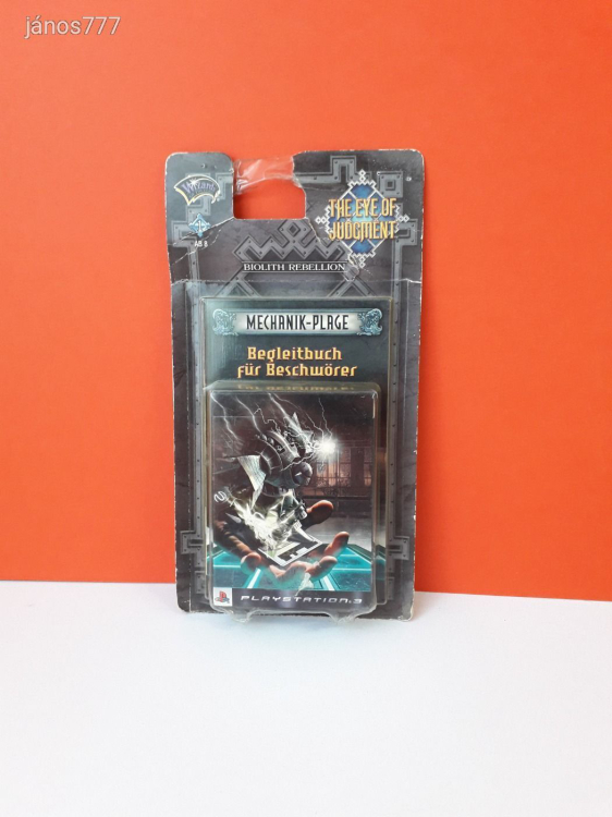 Eredeti Hasbro Wizards Biolith Rebellion The Eye of Judgment PS3 Starter Deck kártya szett !!