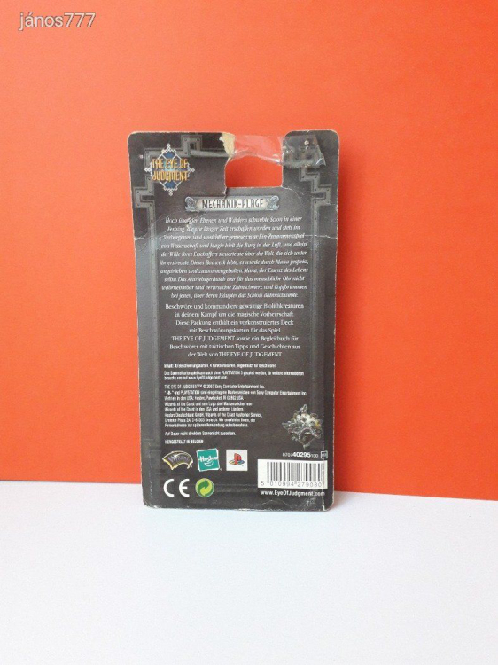 Eredeti Hasbro Wizards Biolith Rebellion The Eye of Judgment PS3 Starter Deck kártya szett !!