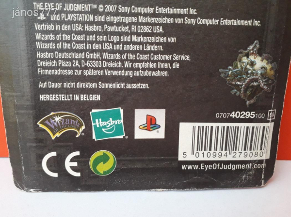 Eredeti Hasbro Wizards Biolith Rebellion The Eye of Judgment PS3 Starter Deck kártya szett !!
