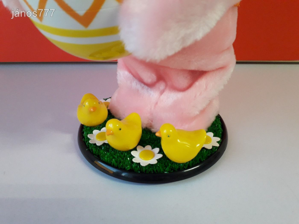 Eredeti Duracell Nyúl elemes Húsvéti nyuszi 35 cm-es Easter Bunny - Mozgó - Hangot adó !! EXTRA !!