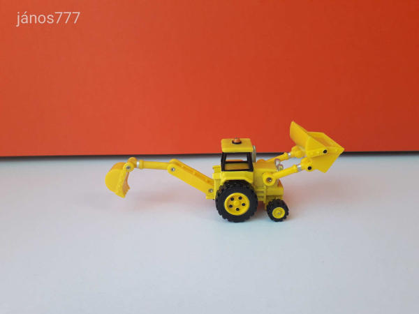 Eredeti Bob mester Bob the Builder mesefigura barátja Márkus markoló fém jármű !! 9cm