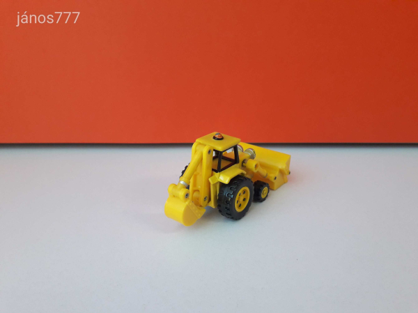 Eredeti Bob mester Bob the Builder mesefigura barátja Márkus markoló fém jármű !! 9cm