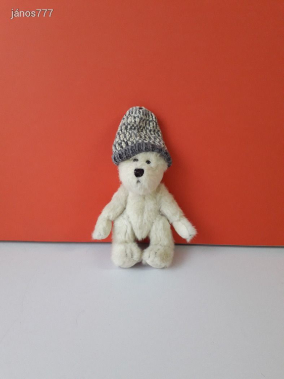 Eredeti BOYDS mackó medve plüss 20 cm-es plüssmackó ! USA gyűjteményi maci EXTRA