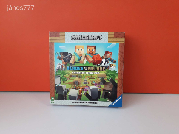 Eredeti Ravensburger Minecraft Heroes of the village társasjáték !
