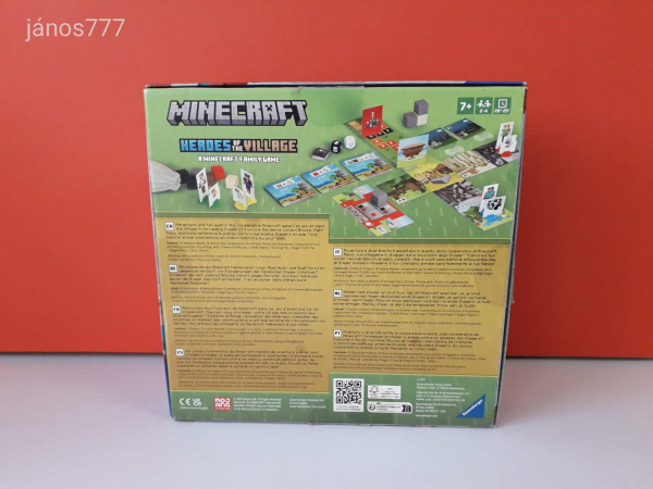Eredeti Ravensburger Minecraft Heroes of the village társasjáték !