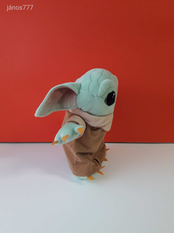 Eredeti Lucasfilm Star Wars The Mandalorian BABY YODA plüss GROGU 30 cm-es kabala figura ! EXTRA !