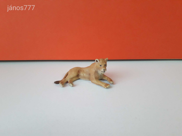Eredeti Schleich oroszlán állatfigura !! 10x5cm ! 2007-es kiadás ! Schleich 14375