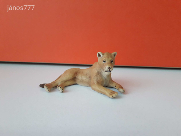 Eredeti Schleich oroszlán állatfigura !! 10x5cm ! 2007-es kiadás ! Schleich 14375