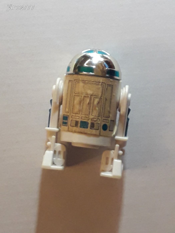 Eredeti Kenner Star Wars R2D2 Pop-Up Lightsaber akciófigura ! 5,5cm ! 1977-es kiadás !!