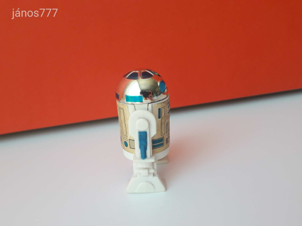 Eredeti Kenner Star Wars R2D2 Pop-Up Lightsaber akciófigura ! 5,5cm ! 1977-es kiadás !!