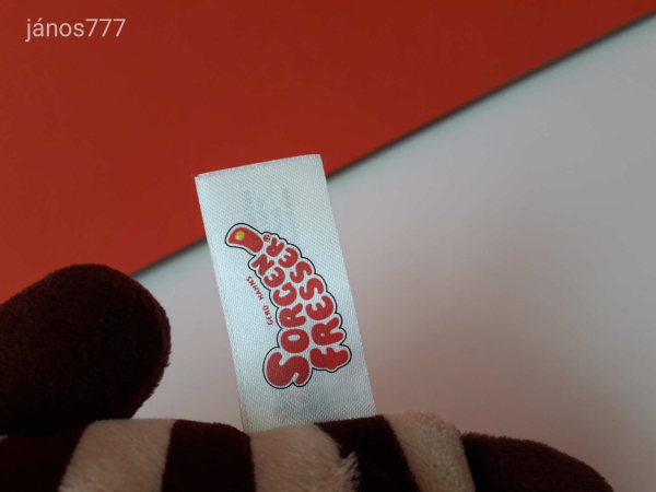 Eredeti Schmidt Gondevő plüss FLINT kalóz GONDEVŐK plüssfigura 23 cm-es kabala figura EXTRA !!