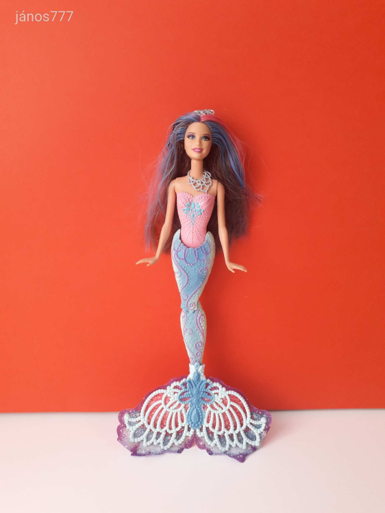 Eredeti Mattel Barbie Mermaid SELLŐ baba játékbaba Barbie Színvarázs sellő baba 38 cm EXTRA