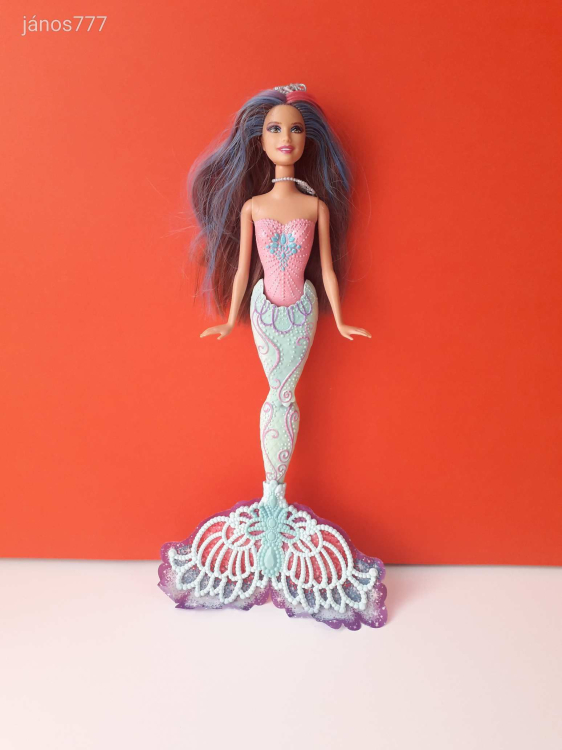 Eredeti Mattel Barbie Mermaid SELLŐ baba játékbaba Barbie Színvarázs sellő baba 38 cm EXTRA
