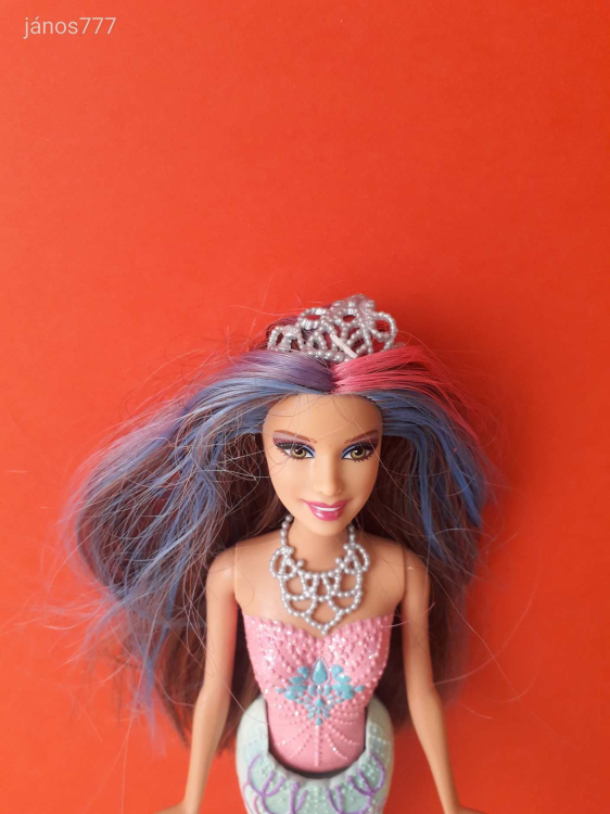 Eredeti Mattel Barbie Mermaid SELLŐ baba játékbaba Barbie Színvarázs sellő baba 38 cm EXTRA