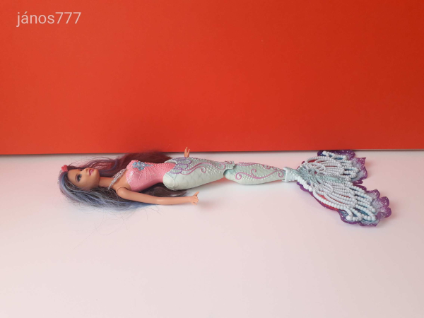 Eredeti Mattel Barbie Mermaid SELLŐ baba játékbaba Barbie Színvarázs sellő baba 38 cm EXTRA