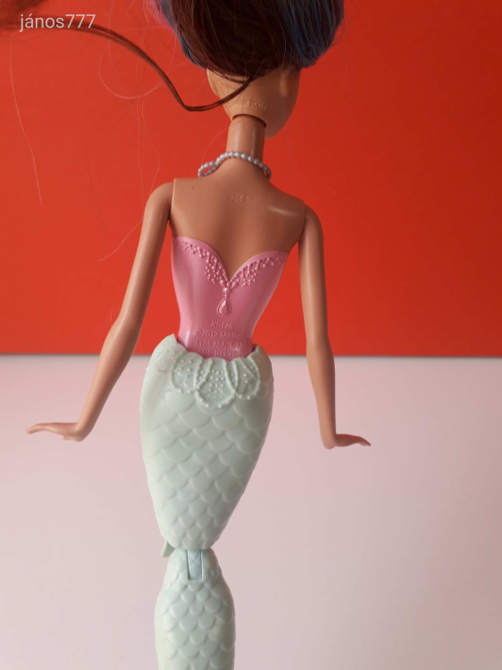 Eredeti Mattel Barbie Mermaid SELLŐ baba játékbaba Barbie Színvarázs sellő baba 38 cm EXTRA