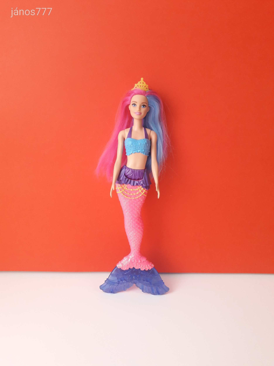 Eredeti Mattel Barbie Mermaid SELLŐ baba játékbaba Barbie Dreamtopia sellő baba 34 cm EXTRA