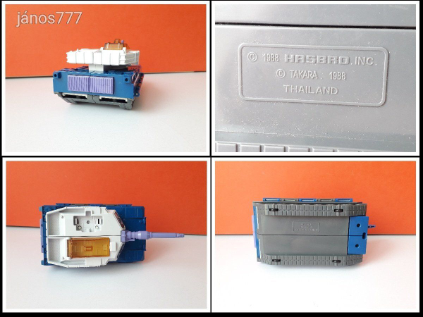 Eredeti Hasbro Takara 1988 Transformers G1 D-307 Overlord akciófigura készlet !!