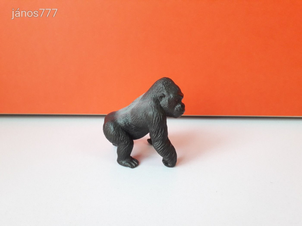 Eredeti Schleich gorilla állatfigura !! 8x7cm ! 2001-es kiadás !! Schleich 14196