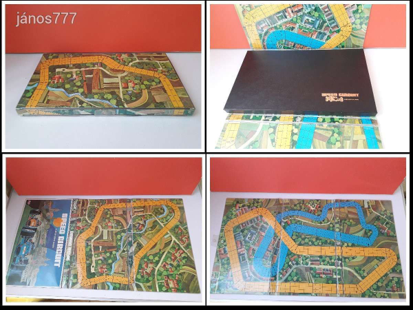 Eredeti 3M Speed Circuit autóverseny társasjáték !! 1971-es kiadás !! EXTRA !!