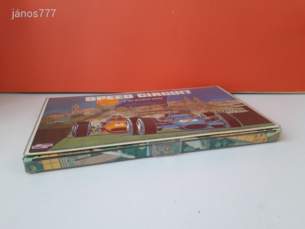 Eredeti 3M Speed Circuit autóverseny társasjáték !! 1971-es kiadás !! EXTRA !!