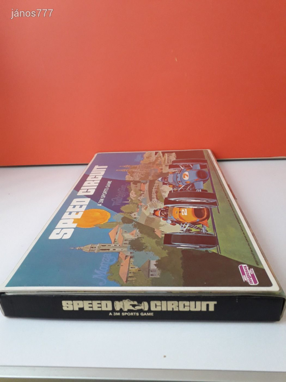 Eredeti 3M Speed Circuit autóverseny társasjáték !! 1971-es kiadás !! EXTRA !!