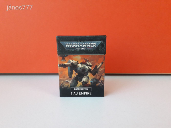 Eredeti Warhammer 40K T'au Empire Datakarten !! Warhammer 40000 kiegészítő csomag !!