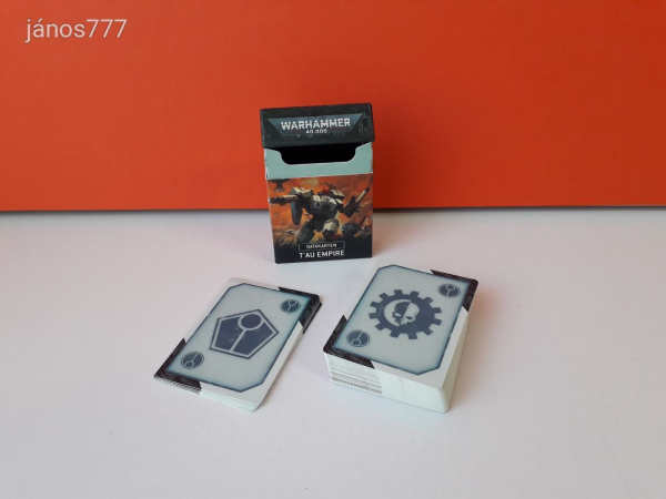 Eredeti Warhammer 40K T'au Empire Datakarten !! Warhammer 40000 kiegészítő csomag !!