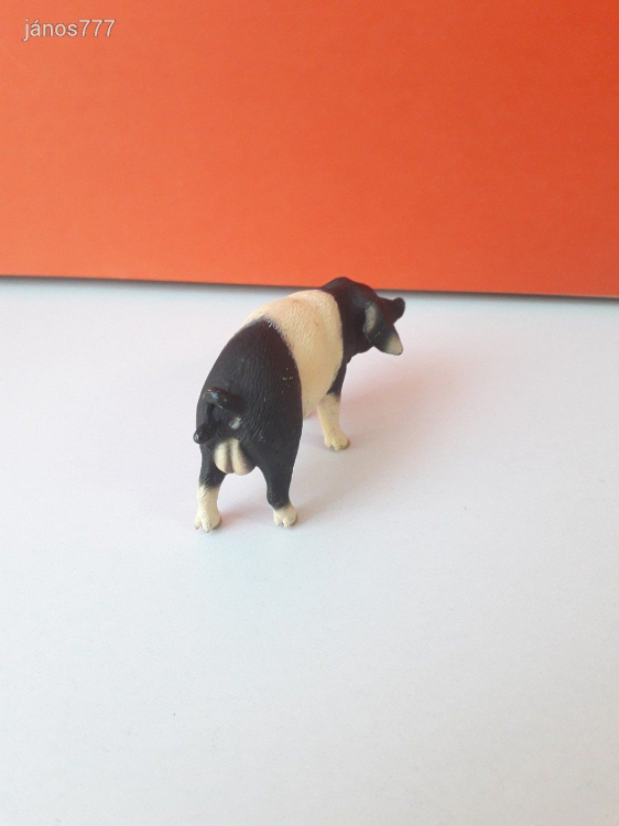 Eredeti Schleich disznó Sváb Hallish állatfigura !! 10x5,5cm ! 2008-as kiadás ! Schleich 13643