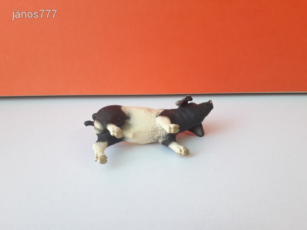 Eredeti Schleich disznó Sváb Hallish állatfigura !! 10x5,5cm ! 2008-as kiadás ! Schleich 13643