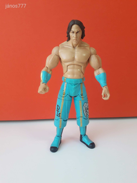Eredeti Jakks 2005 WWE pankrátor Paul London akciófigura !! 18cm