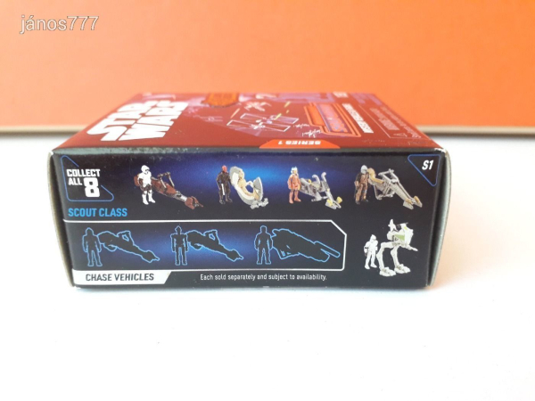 Eredeti Jazwarez Star Wars Micro Galaxy Squadron Meglepetés jármű figurával !! Bontatlan !!
