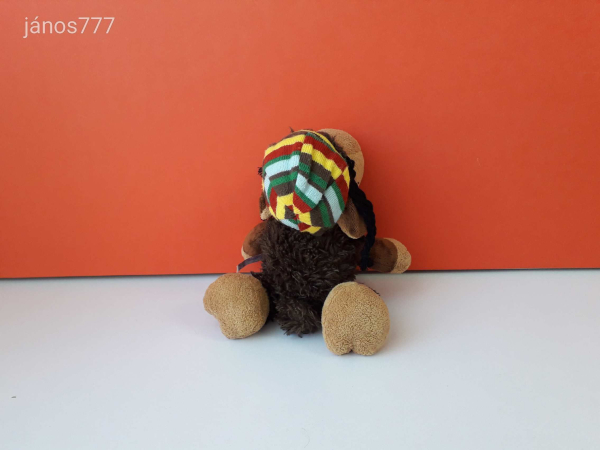 Eredeti NICI BÁRÁNY Raszta hajjal plüss bari kabala figura !! 28 cm-es plüssfigura !! EXTRA !!