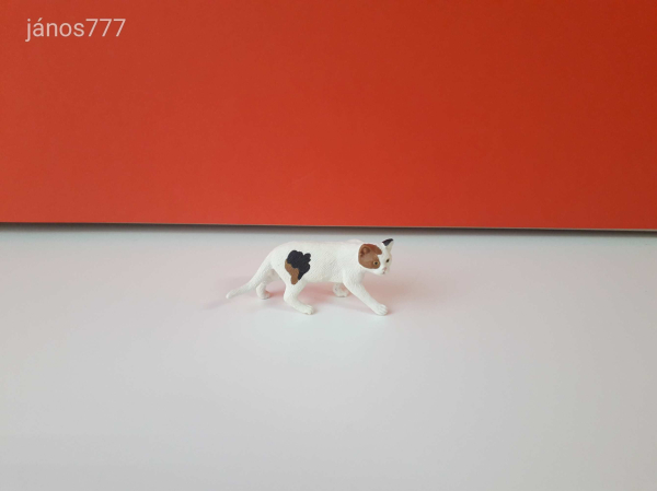 Eredeti Schleich macska cica állatfigura ! 6,5x3,5cm ! 2019-es kiadás !! Schleich 13894