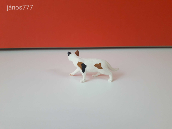 Eredeti Schleich macska cica állatfigura ! 6,5x3,5cm ! 2019-es kiadás !! Schleich 13894