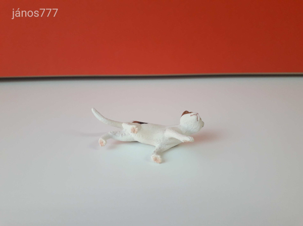 Eredeti Schleich macska cica állatfigura ! 6,5x3,5cm ! 2019-es kiadás !! Schleich 13894