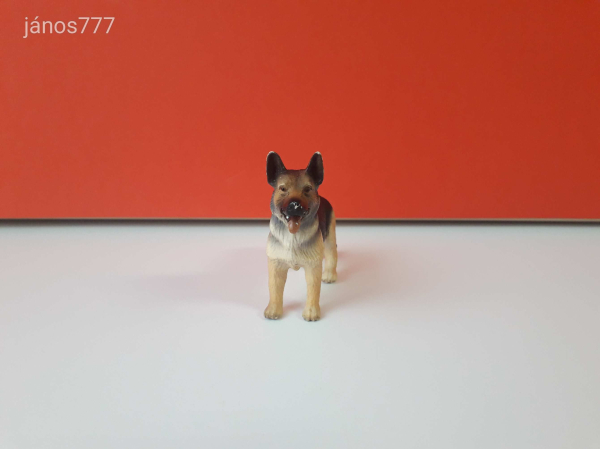 Eredeti Schleich kutya állatfigura ! 9x7cm ! 2003-as kiadás !! Schleich Németjuhász kutya 16333