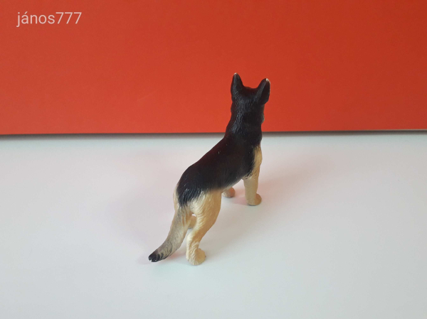 Eredeti Schleich kutya állatfigura ! 9x7cm ! 2003-as kiadás !! Schleich Németjuhász kutya 16333